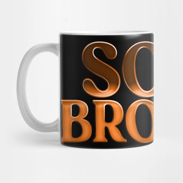 Soul Brotha / Retro Soul Music Fan Design by DankFutura